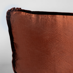 Paloma Shams from Bella Notte Linens in the color Autumn.