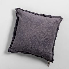 Trettino 18x18 Throw Pillow from Bella Notte Linens in the color French Lavender.