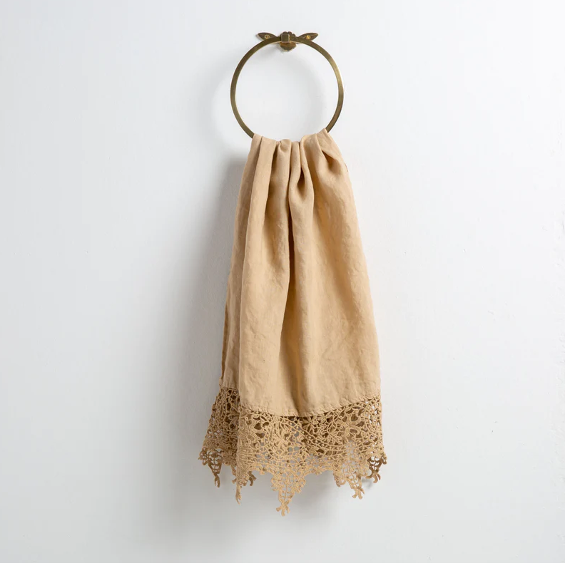 Frida Guest Towel in Honeycomb from Bella Notte