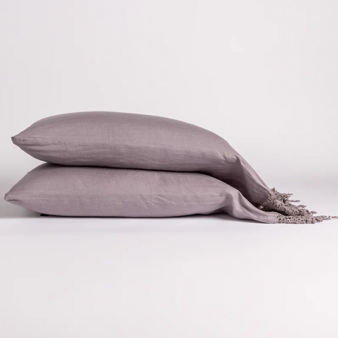 Frida Pillowcase - French Lavender - King