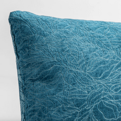 Georgia 24x24 Throw Pillow from Bella Notte Linens in the color Cenote.