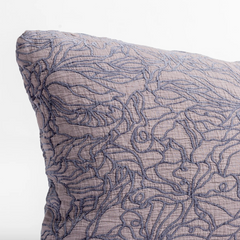 Georgia Accent Pillow from Bella Notte Linens in the color French Lavender.