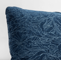 Georgia Accent Pillow from Bella Notte Linens in the color Midnight.