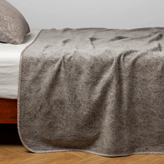 Georgia Bedspread in Fog from Bella Notte Linens.