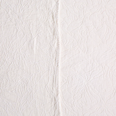 Georgia Bedspread in Winter White from Bella Notte Linens.