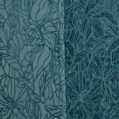 Georgia Throw Blanket in Cenote from Bella Notte Linens.