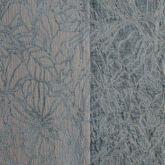 Georgia Throw Blanket in Fog from Bella Notte Linens.