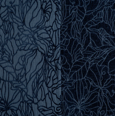 Georgia Throw Blanket in Midnight from Bella Notte Linens.