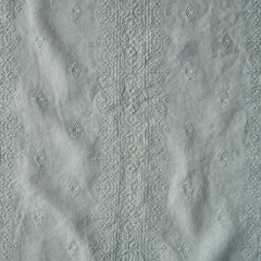 Ines Bedspread from Bella Notte Linens in the color Eucalyptus.