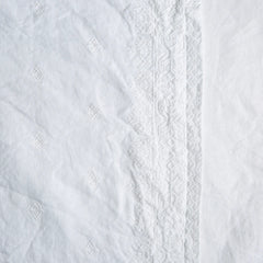 Ines King Sham from Bella Notte Linens in the color White.
