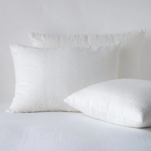 Ines King Sham - Winter White