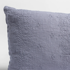 Ines Sham from Bella Notte Linens in the color French Lavender.