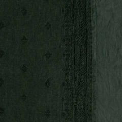 Ines Sham from Bella Notte Linens in the color Juniper.