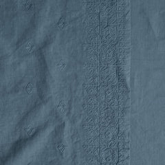 Ines Sham from Bella Notte Linens in the color Tahoe Blue.