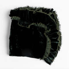 Loulah Throw Blanket in Juniper from Bella Notte Linens