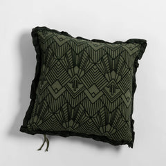 Trettino 18x18 Throw Pillow from Bella Notte Linens in the color Juniper.
