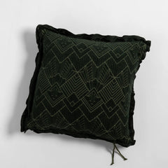 Trettino 24x24 Throw Pillow from Bella Notte Linens in the color Juniper.