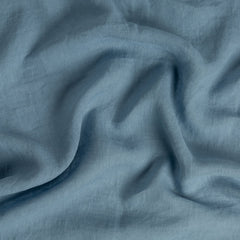 Linen Whisper Sham from Bella Notte Linens in the color Tahoe Blue.