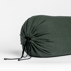 Linen Bolster from Bella Notte Linens in the color Jumiper.