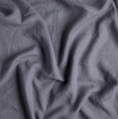 Linen Flat Sheet from Bella Notte Linens in the color French Lavender.