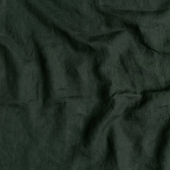 Linen Sham from Bella Notte Linens in the color Juniper.