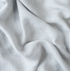 Linen Whisper Baby Blanket from Bella Notte Linens in the color Cloud.
