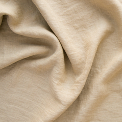 Linen Whisper Baby Blanket from Bella Notte Linens in the color Honeycomb.