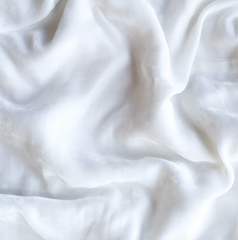 Loulah Baby Blanket from Bella Notte Linens in the color White.
