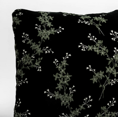 Lynette Accent Pillow from Bella Notte Linens in the color Juniper.