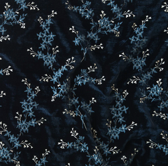 Lynette Baby Blanket from Bella Notte Linens in the color Midnight.