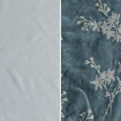 Lynette Duvet from Bella Notte Linens in the color Cloud.