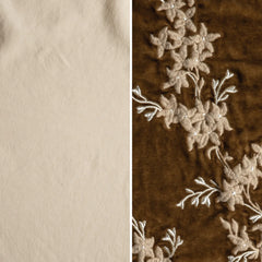 Lynette Duvet from Bella Notte Linens in the color Honeycomb.