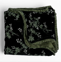 Lynette Throw Blanket in Juniper from Bella Notte Linens