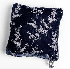 Lynette 24x24 Throw Pillow from Bella Notte Linens in the color French Lavender.