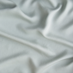 Madera Luxe Crib Sheet from Bella Notte Linens in the color Eucalyptus.