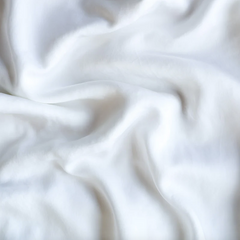Madera Luxe Crib Sheet from Bella Notte Linens in the color White.