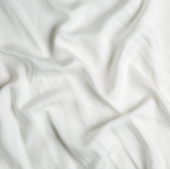 Madera Luxe Fitted Sheet in Winter White California King from Bella Notte Linens
