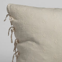 Ines Sham from Bella Notte Linens in the color Natural.