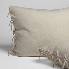 Ines Sham from Bella Notte Linens in the color Natural.