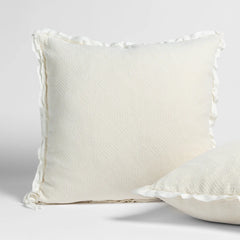 Trettino Shams from Bella Notte Linens in the color Natural.