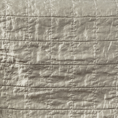 Sel Blanket from Bella Notte Linens in the color Fog.