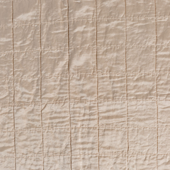 Sel Blanket from Bella Notte Linens in the color Pearl.