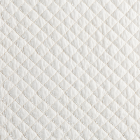 Silk Velvet Quilted Coverlet - Crema - Queen - ARRIVING SOON!