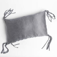 Taline Accent Pillow from Bella Notte Linens in the color French Lavender.