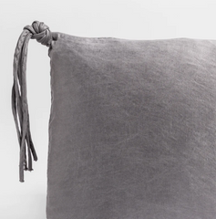Taline 24x24 Pillow from Bella Notte Linens in the color French Lavender.
