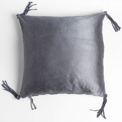 Taline 24x24 Pillow from Bella Notte Linens in the color French Lavender.