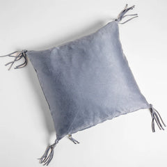 Taline 24x24 Pillow from Bella Notte Linens in the color Tahoe Blue.