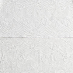 Trettino 18x18 Throw Pillow from Bella Notte Linens in the color Winter White.