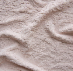 Adele Euro Sham from Bella Notte Linens in the color Pearl.