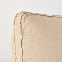 Austin Deluxe Sham from Bella Notte Linens in the color Honeycomb.